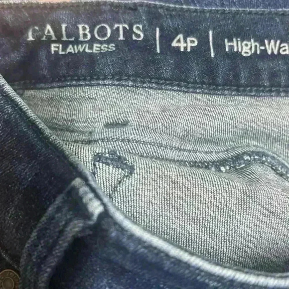 TALBOTS flawless high waisted straight leg👖jeans - Picture 2 of 7